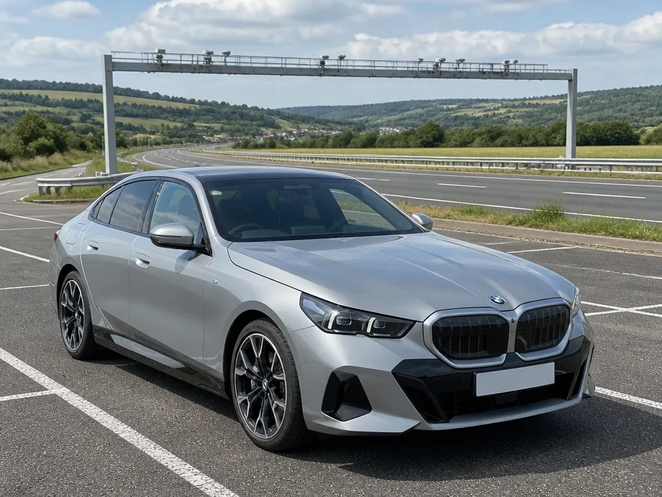 BMW i5 — car rental in Paris