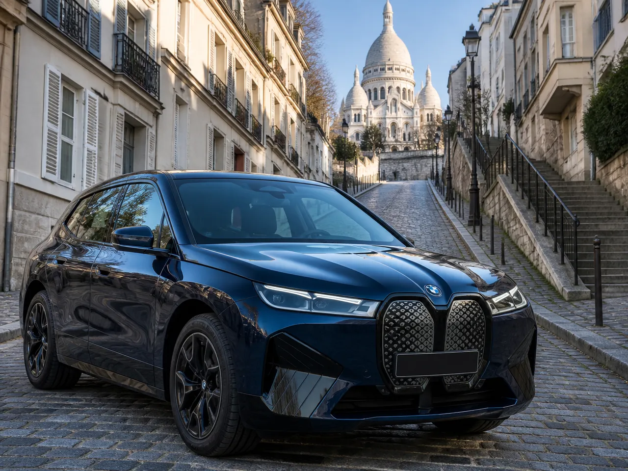 BMW iX — front