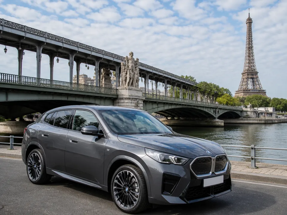 BMW iX2 — car rental in Paris