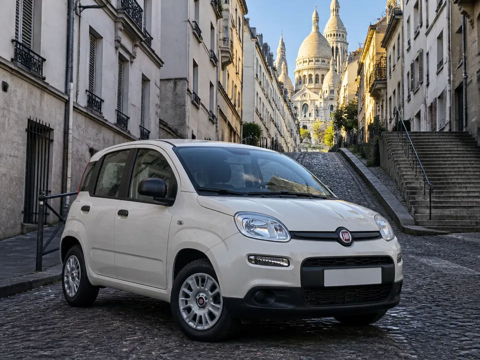 Fiat Panda Hybrid — car rental in Paris