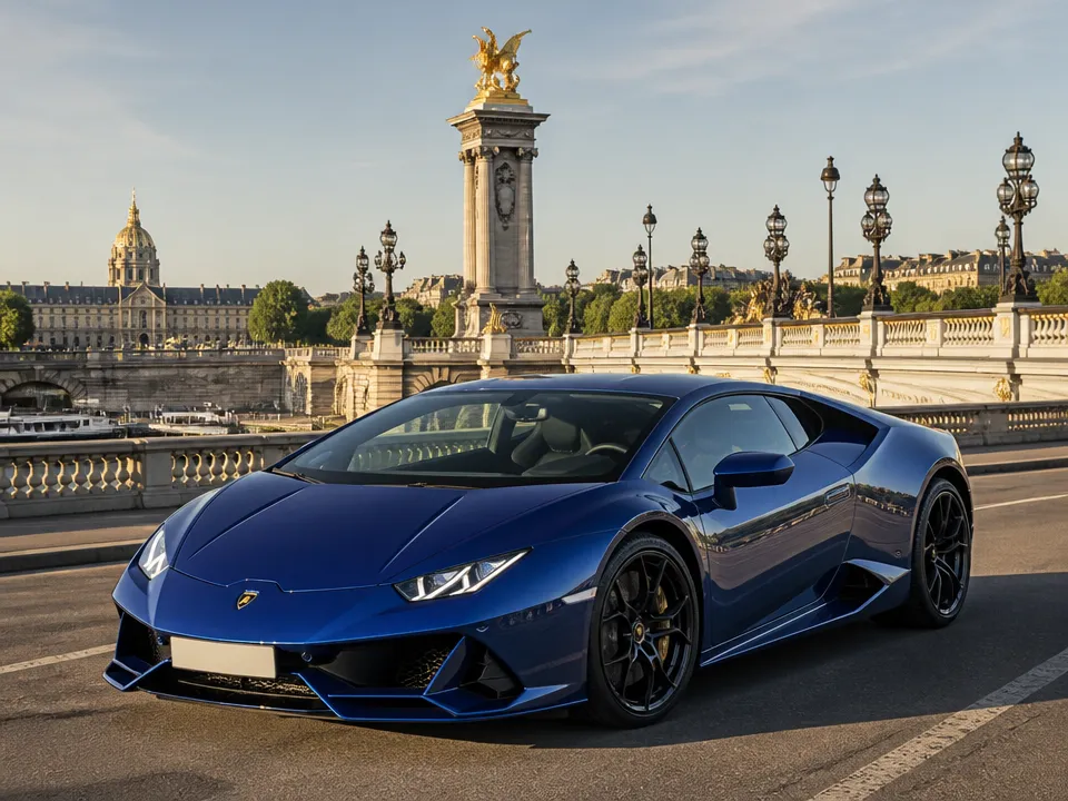 Lamborghini Huracan — car rental in Paris
