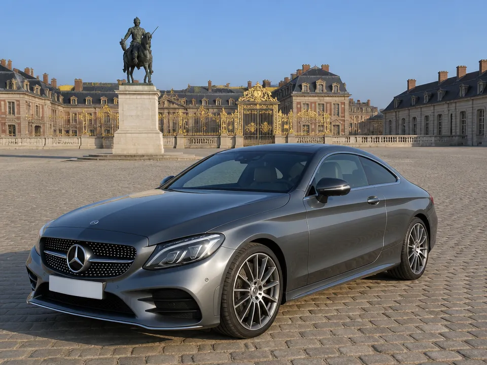 Mercedes-Benz C-Class Coupe — car rental in Paris