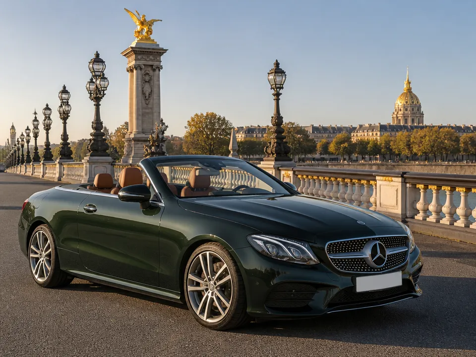 Mercedes-Benz E-Class Cabriolet — car rental in Paris