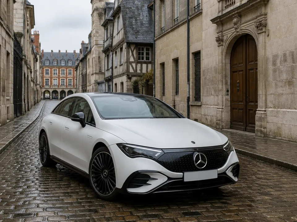 Mercedes-Benz EQE — car rental in Paris