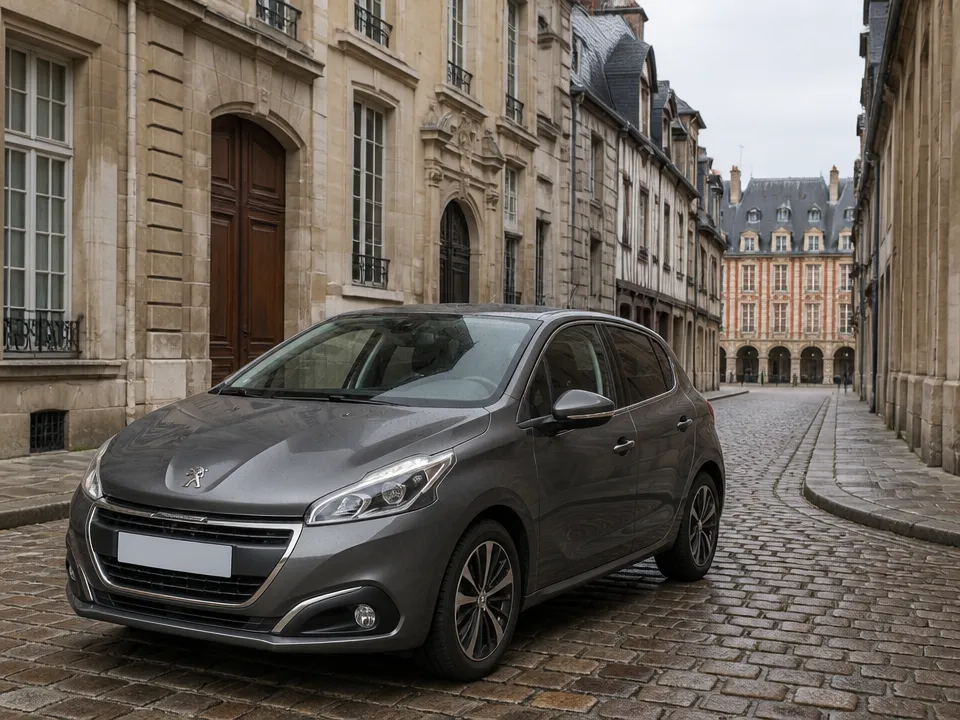 Peugeot 208 — car rental in Paris