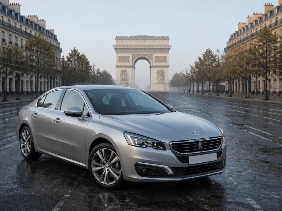 Peugeot 508 — car rental in Paris