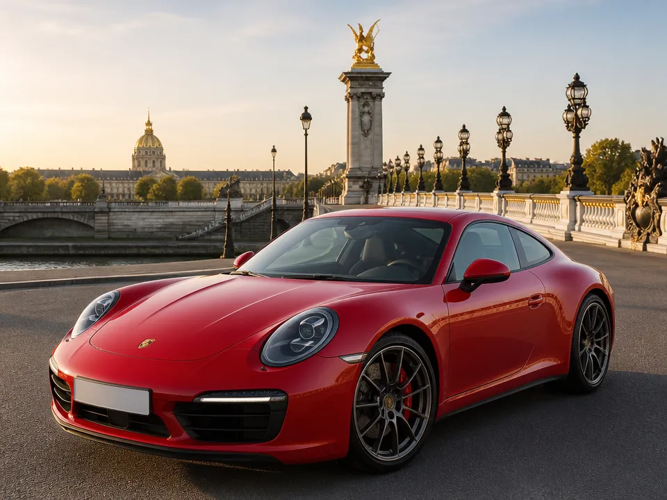 Porsche 911 — car rental in Paris