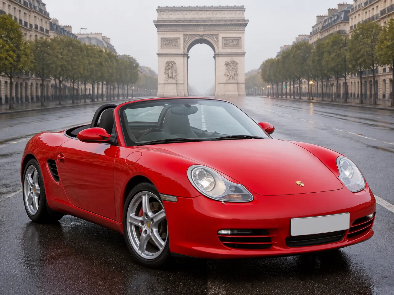 Porsche Boxster — front