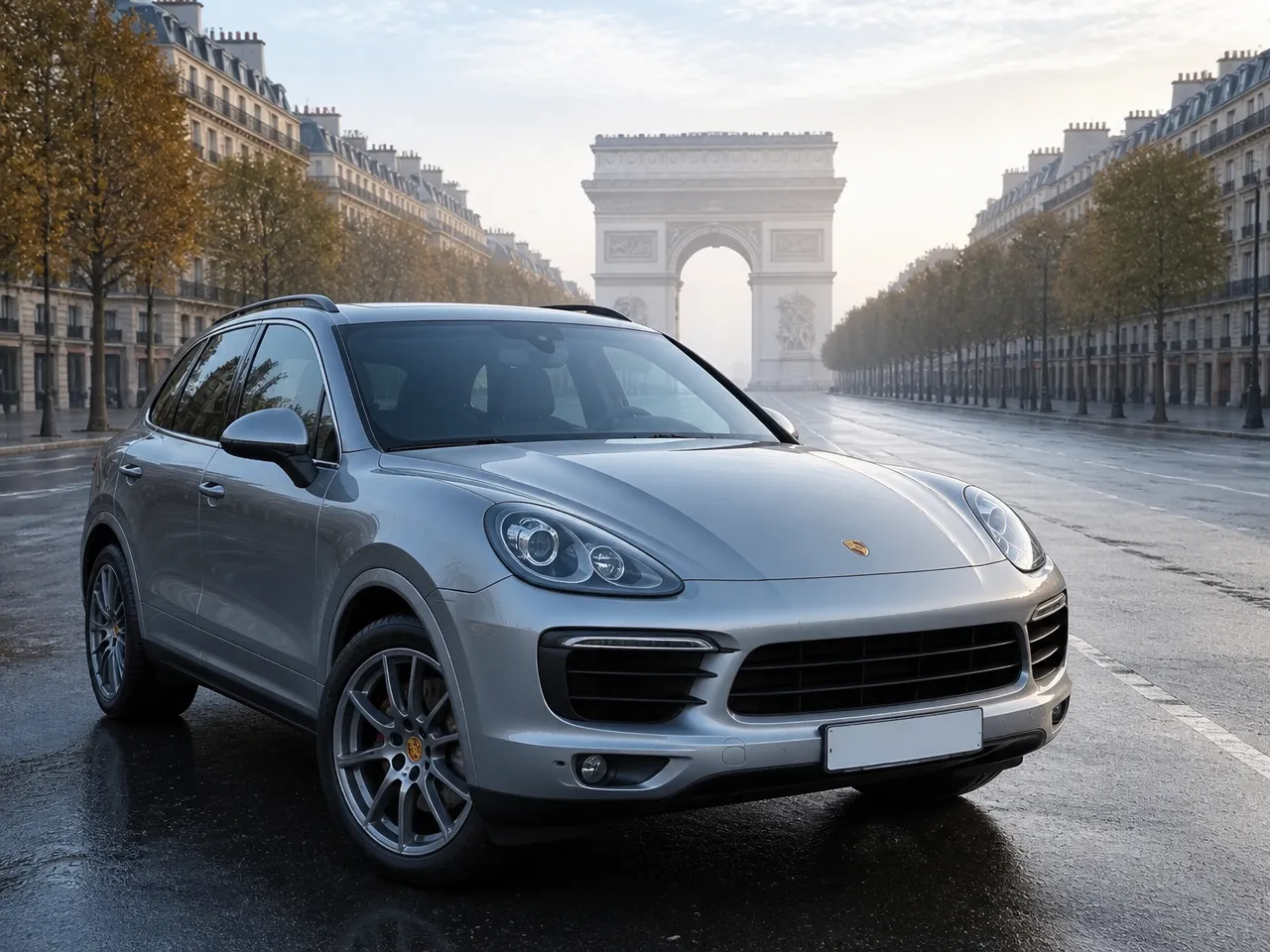 Porsche Cayenne — front