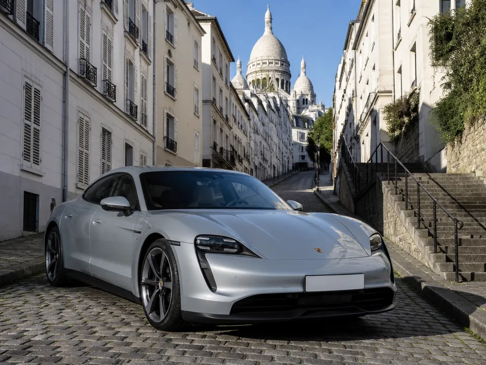 Porsche Taycan — car rental in Paris
