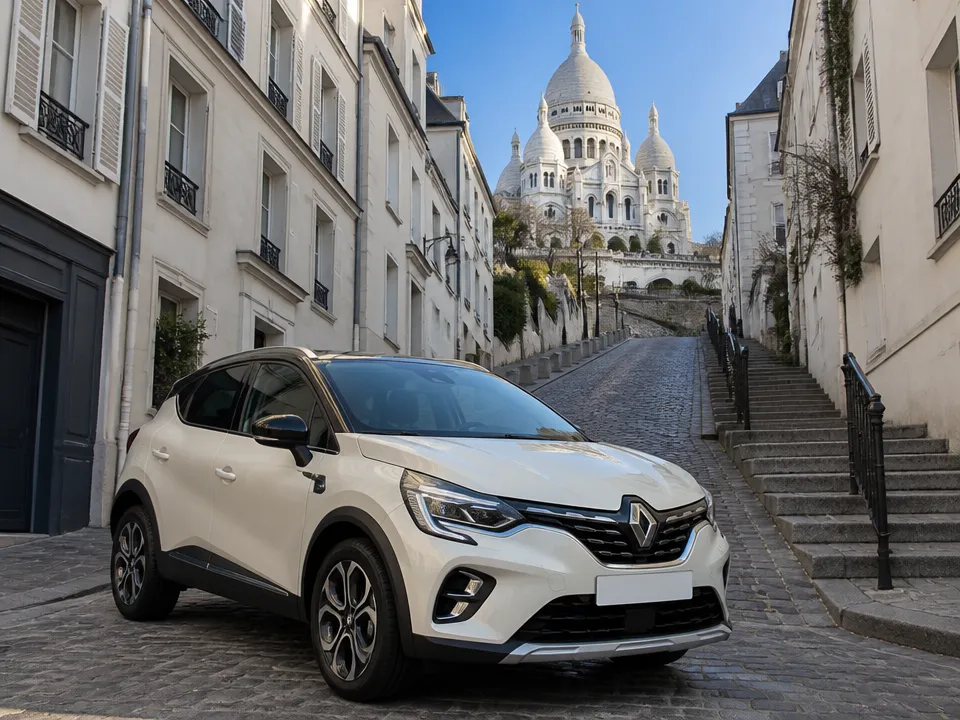Renault Captur — car rental in Paris