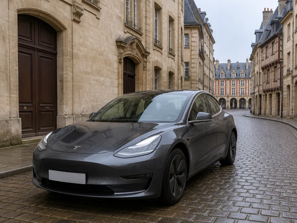 Tesla Model 3 — car rental in Paris