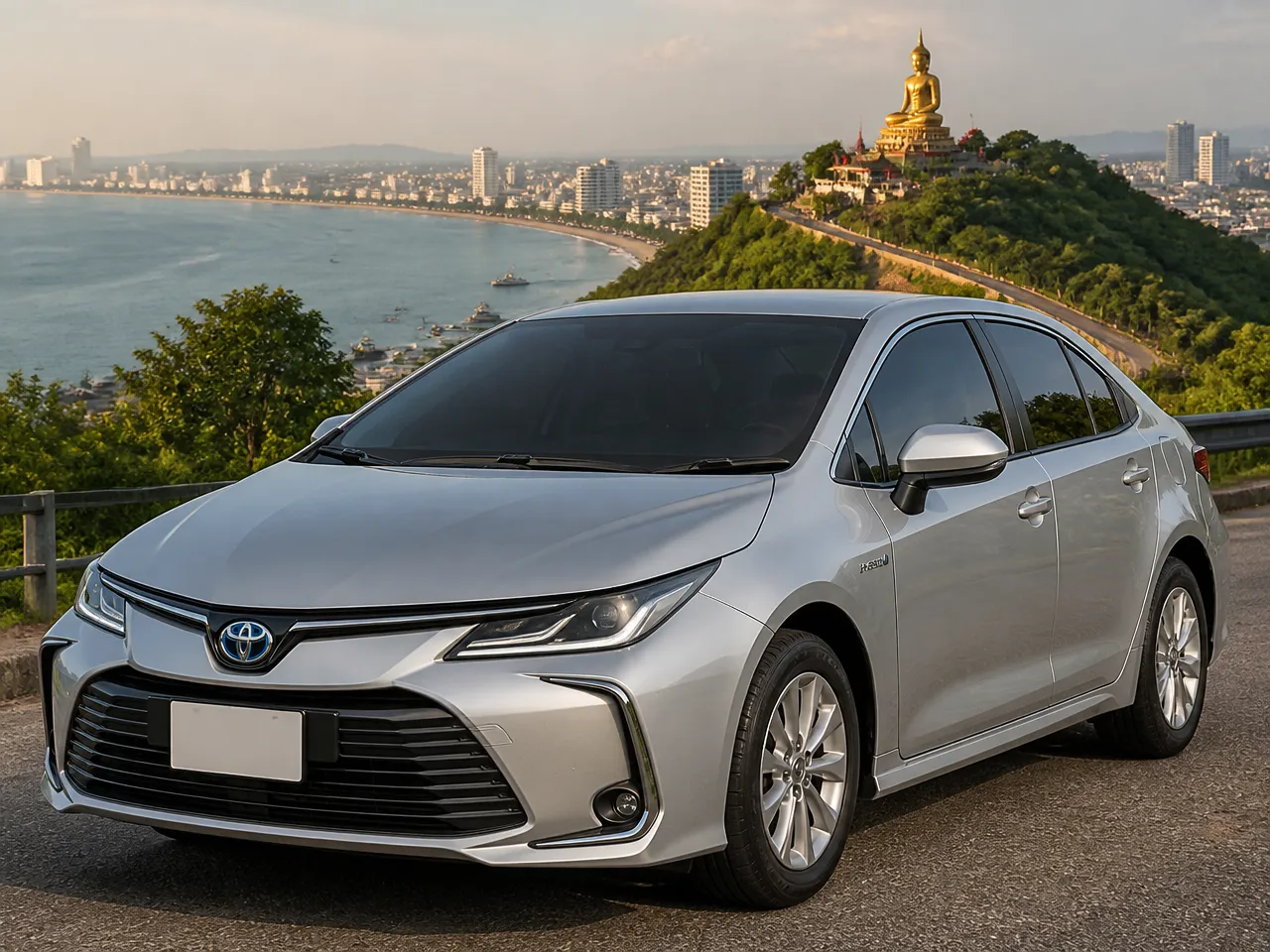 Toyota Corolla Altis Hybrid — सामने