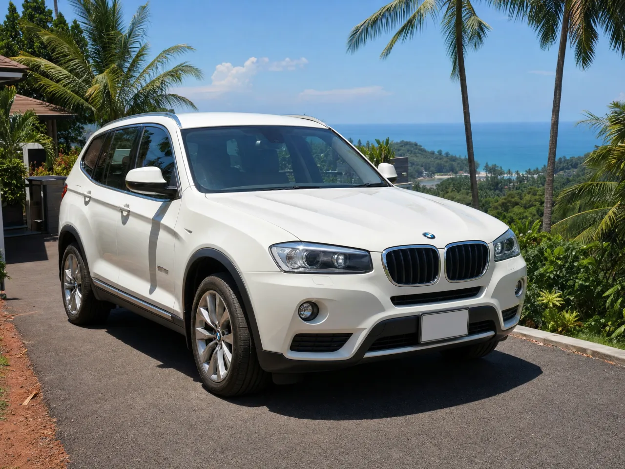 BMW X3 — front