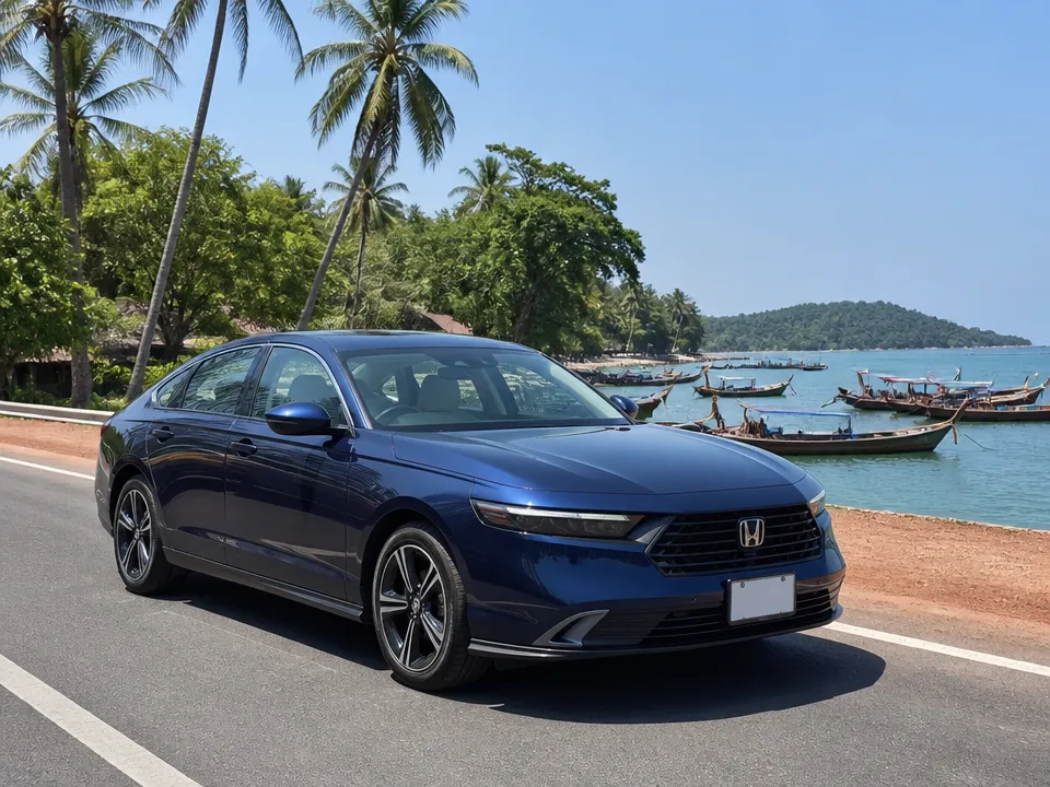 Honda Accord e:HEV — car rental in Phuket
