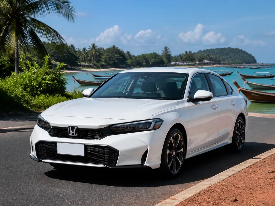 Honda Civic e:HEV — car rental in Phuket