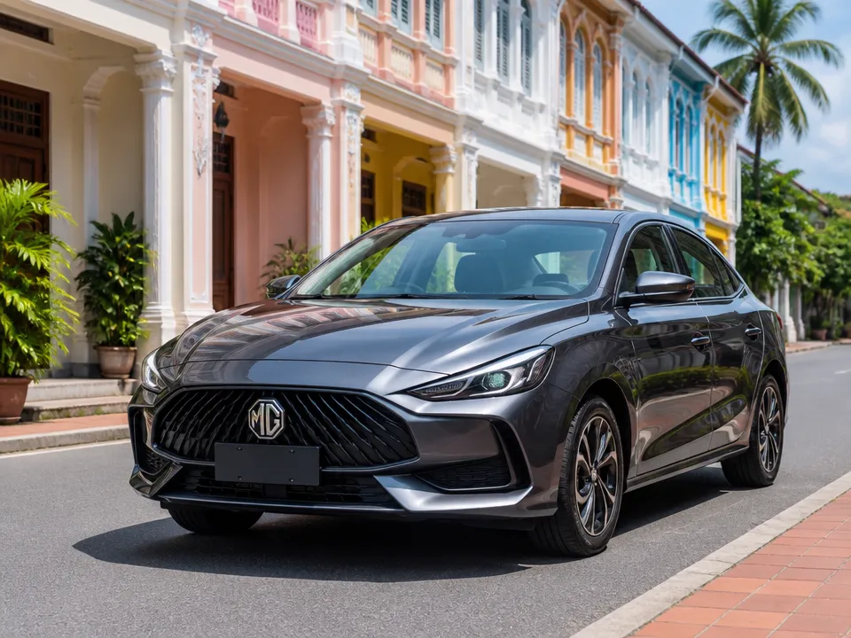 MG 5 — car rental in Phuket