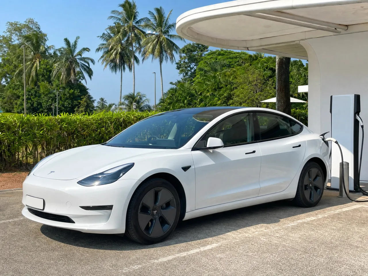 Tesla Model 3 — front