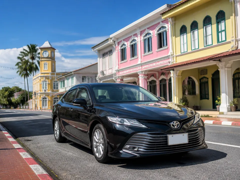 Toyota Camry — car rental in Phuket