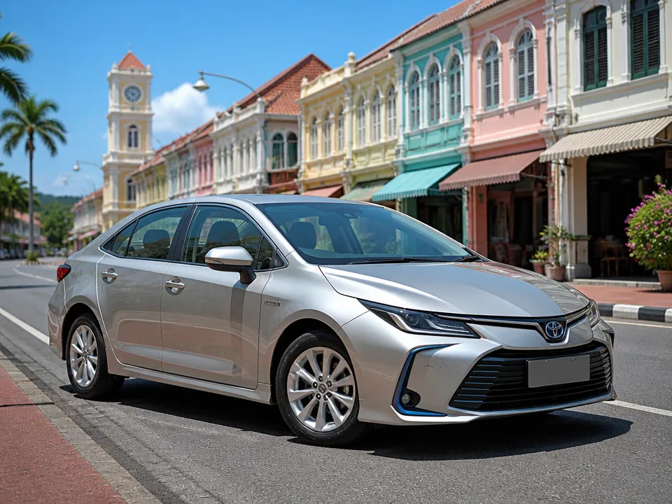 Toyota Corolla Altis Hybrid — car rental in Phuket