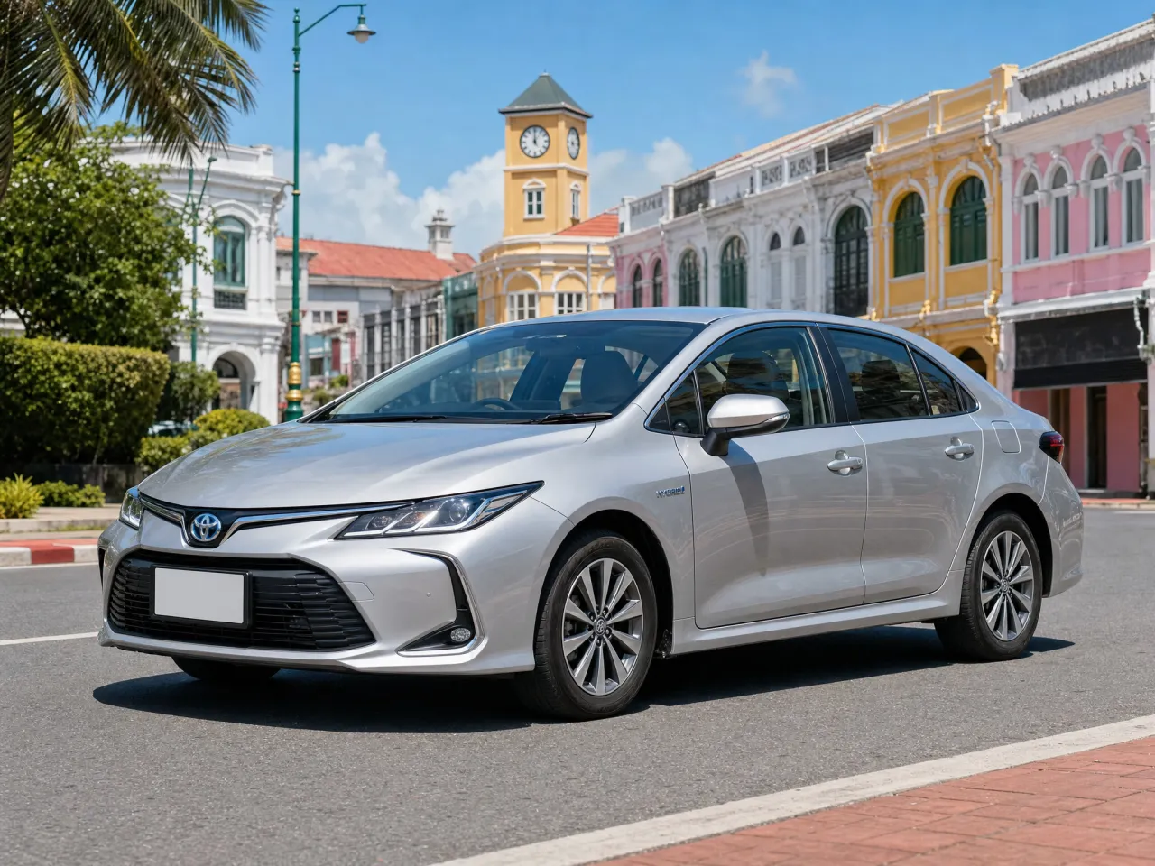 Toyota Corolla Altis Hybrid — front