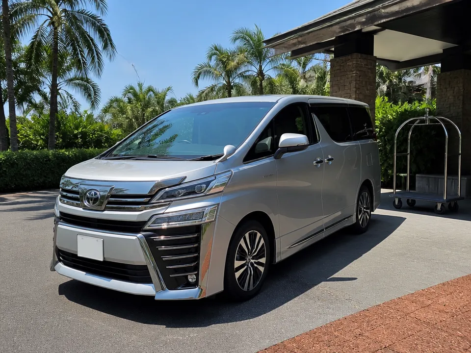 Toyota Vellfire — car rental in Phuket