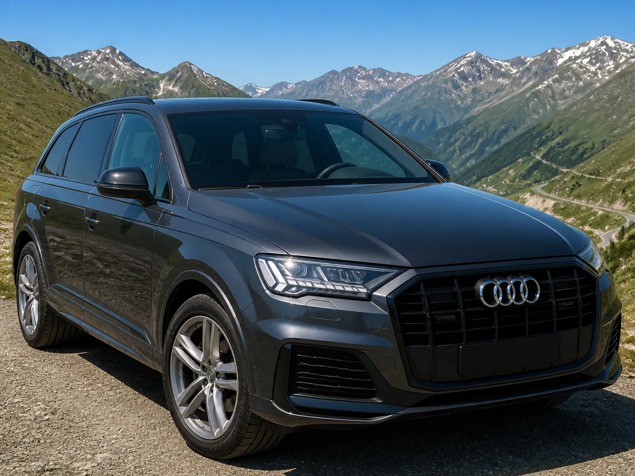 Audi Q7 — წინა