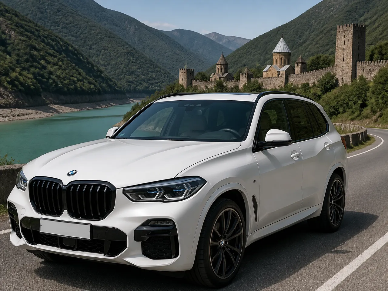 BMW X5 — الأمام
