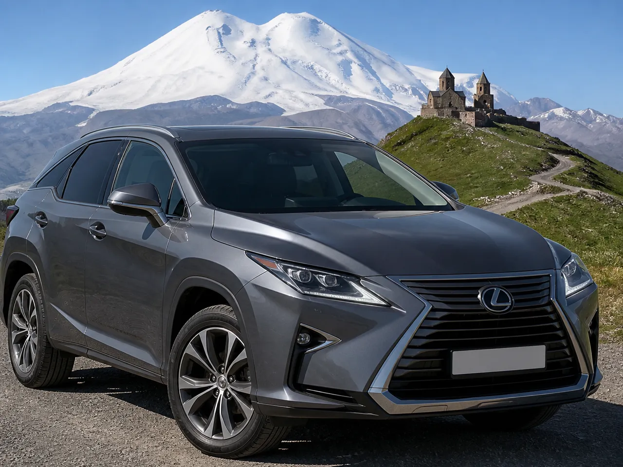 Lexus RX350 — חזית