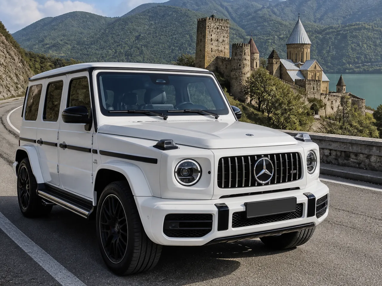 Mercedes-Benz G 5.5 AMG — წინა
