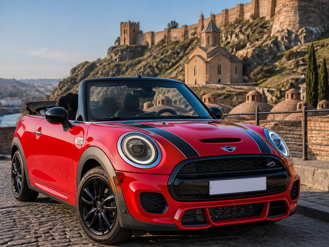 Mini Cabrio — front