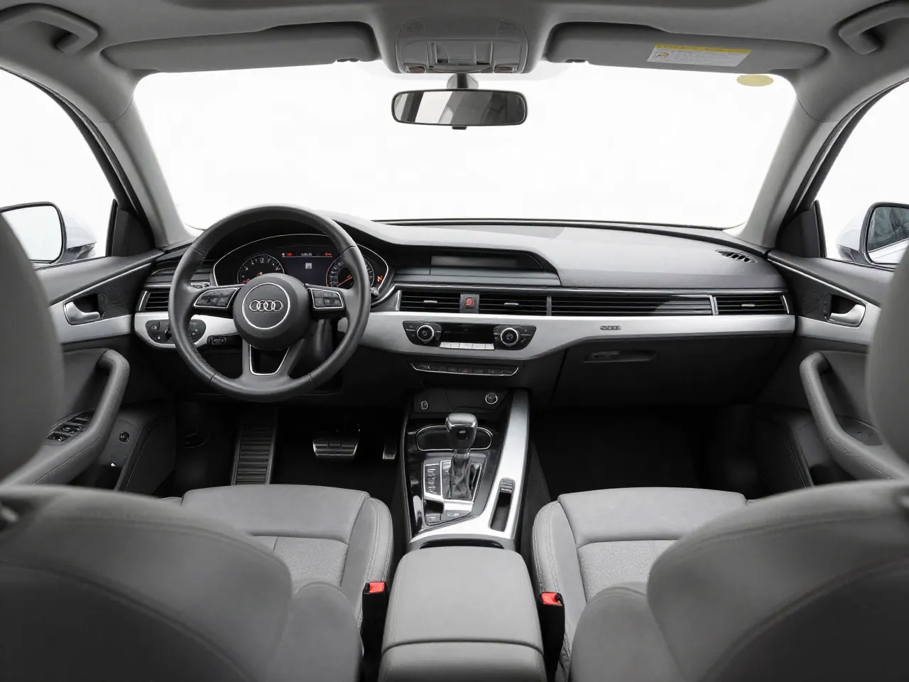 Audi A4 — interior