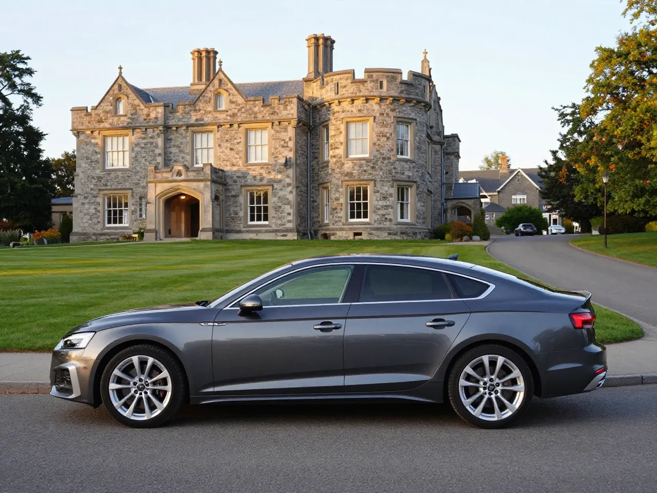 Audi A5 — side