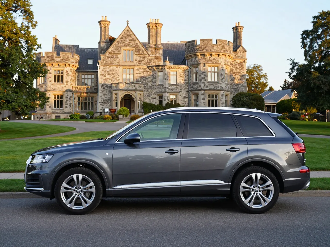 Audi Q7 — lateral