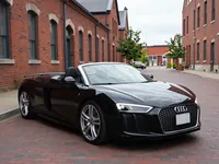 Audi R8 V10 Spyder — voorzijde