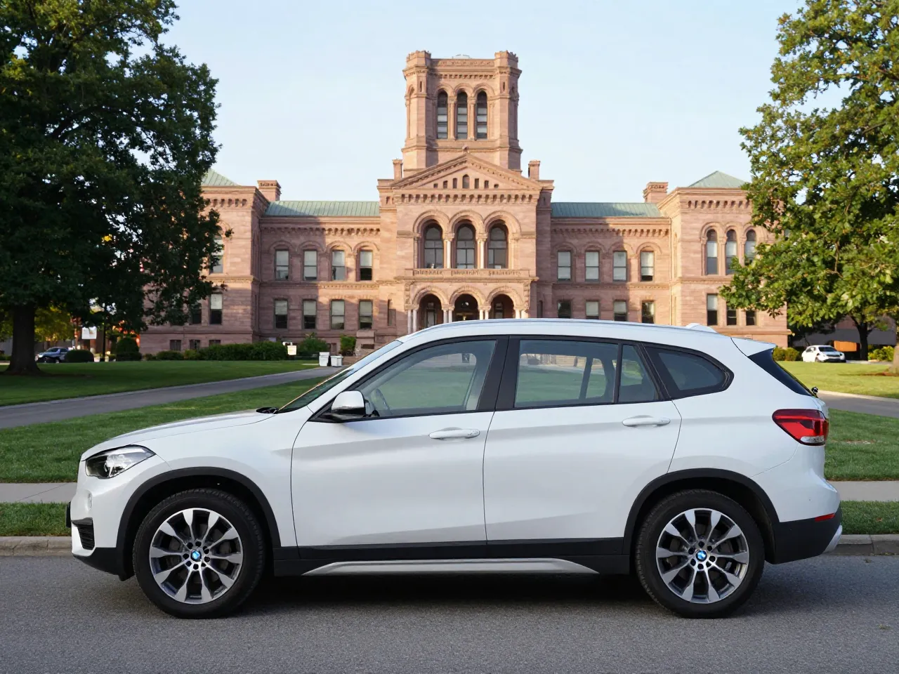 BMW X1 — 侧面