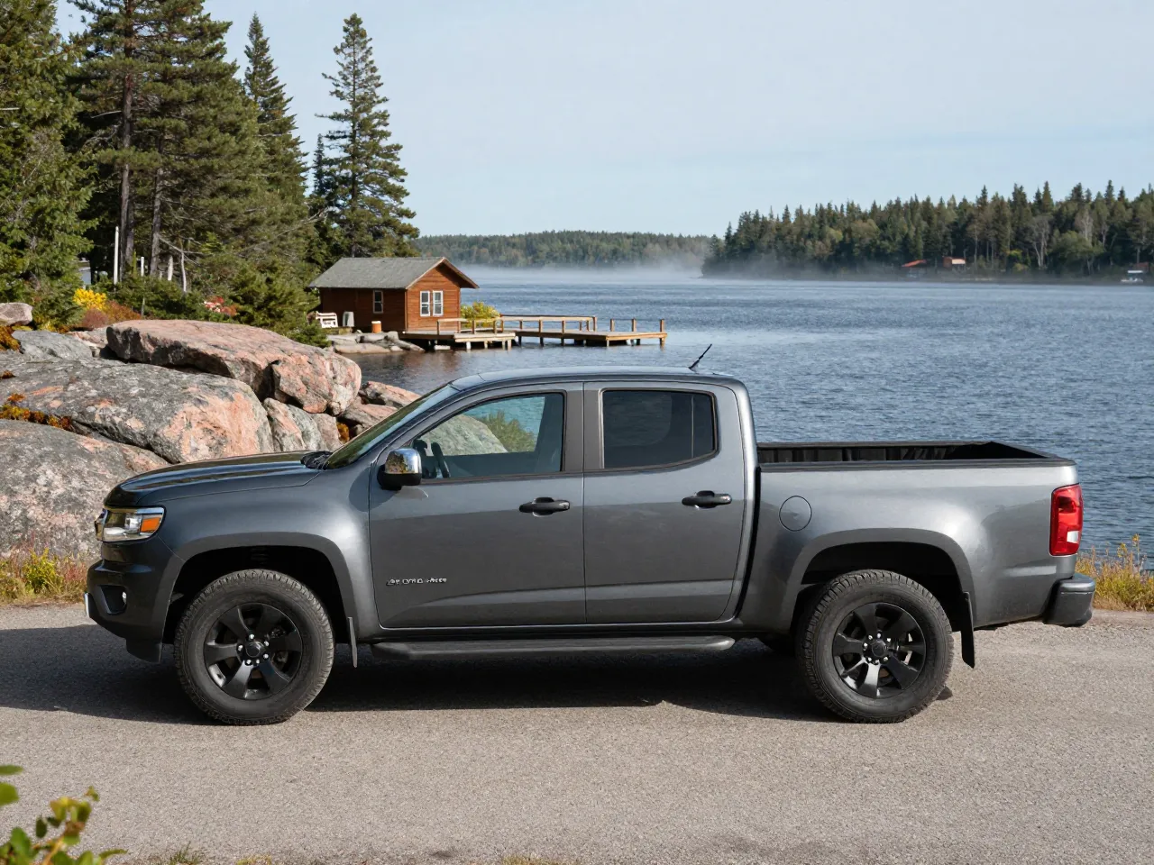 Chevrolet Colorado — zijkant