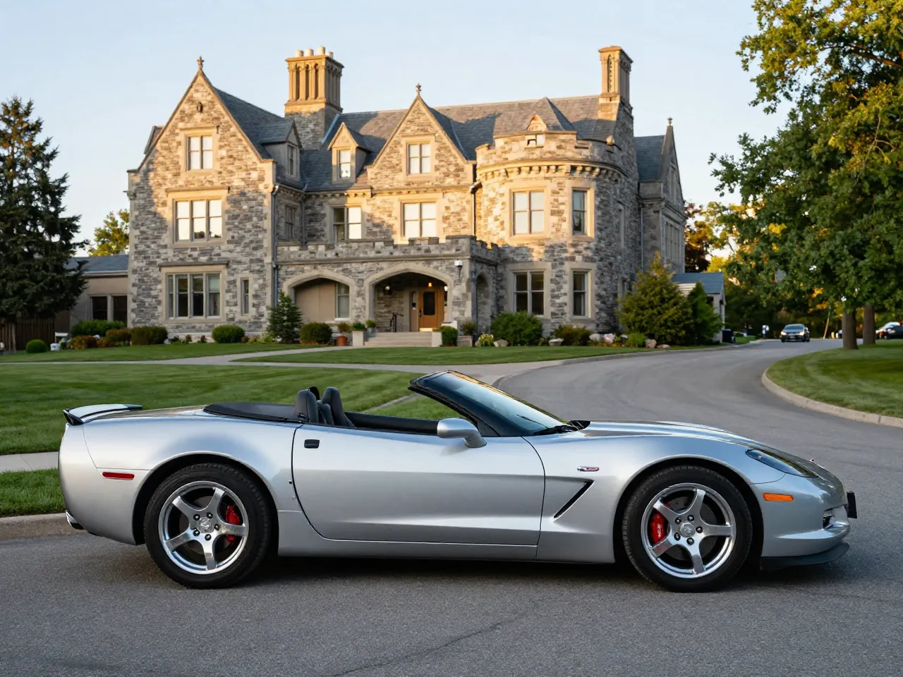 Chevrolet Corvette Convertible — side