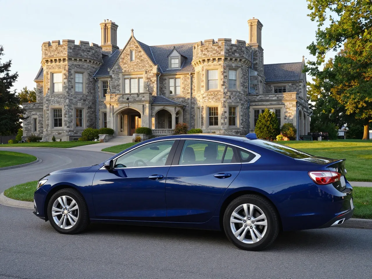 Chevrolet Malibu — laterale
