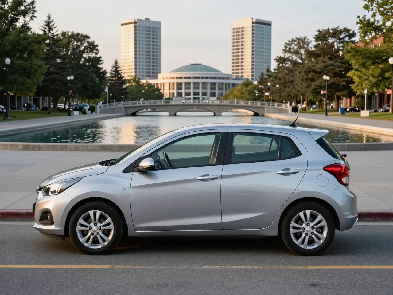 Chevrolet Spark — laterale