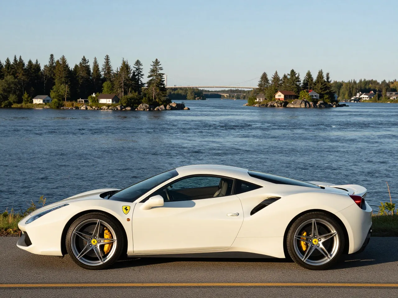 Ferrari 488 GTB — 侧面