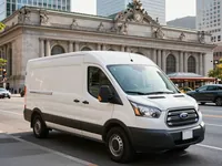 Ford Transit Passenger Van — frontal