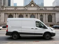 Ford Transit Passenger Van — lateral