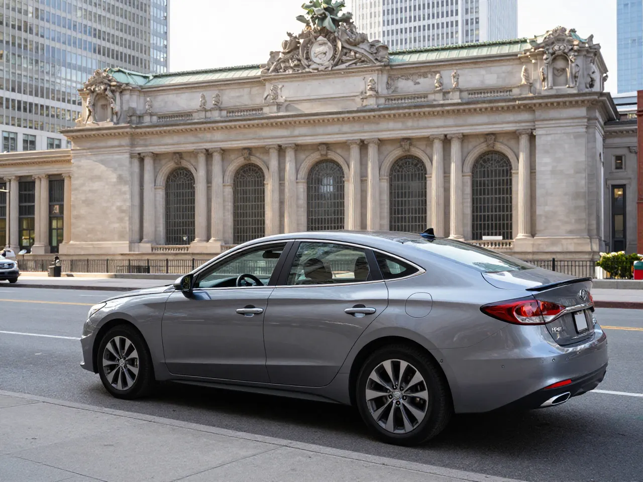 Hyundai Sonata — lateral