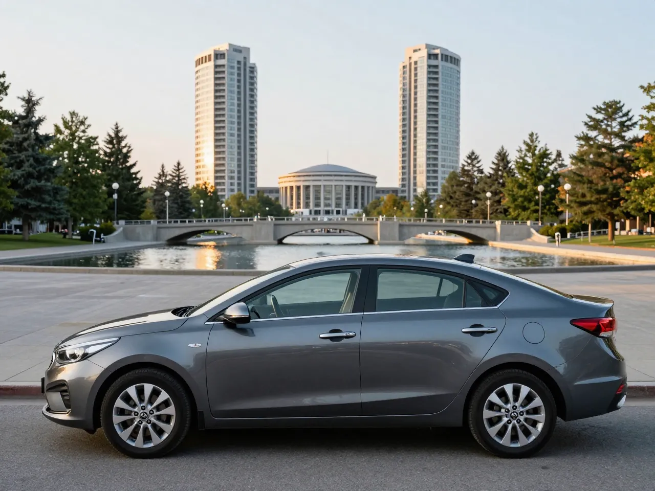 Kia Forte — lateral