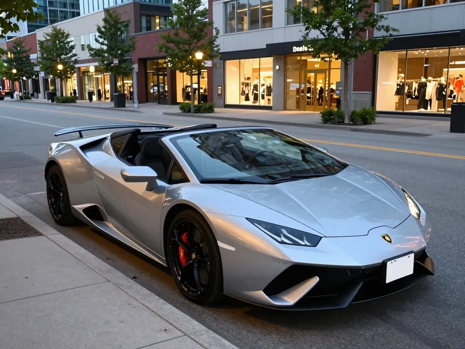 Lamborghini Huracán EVO Spyder — car rental in Canada