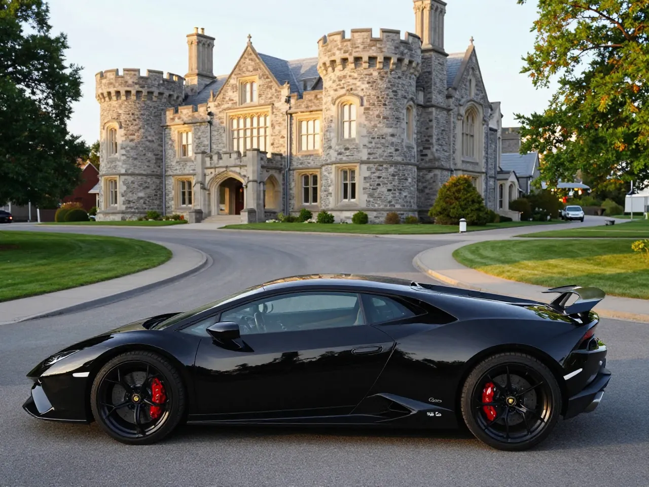 Lamborghini Huracán EVO — side