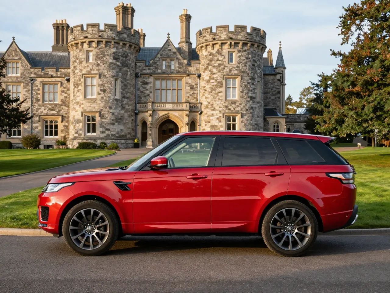 Land Rover Range Rover Sport — zijkant