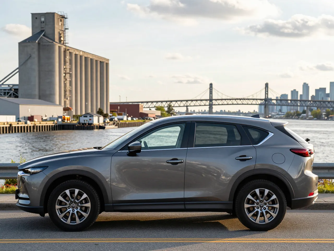 Mazda CX-90 — zijkant
