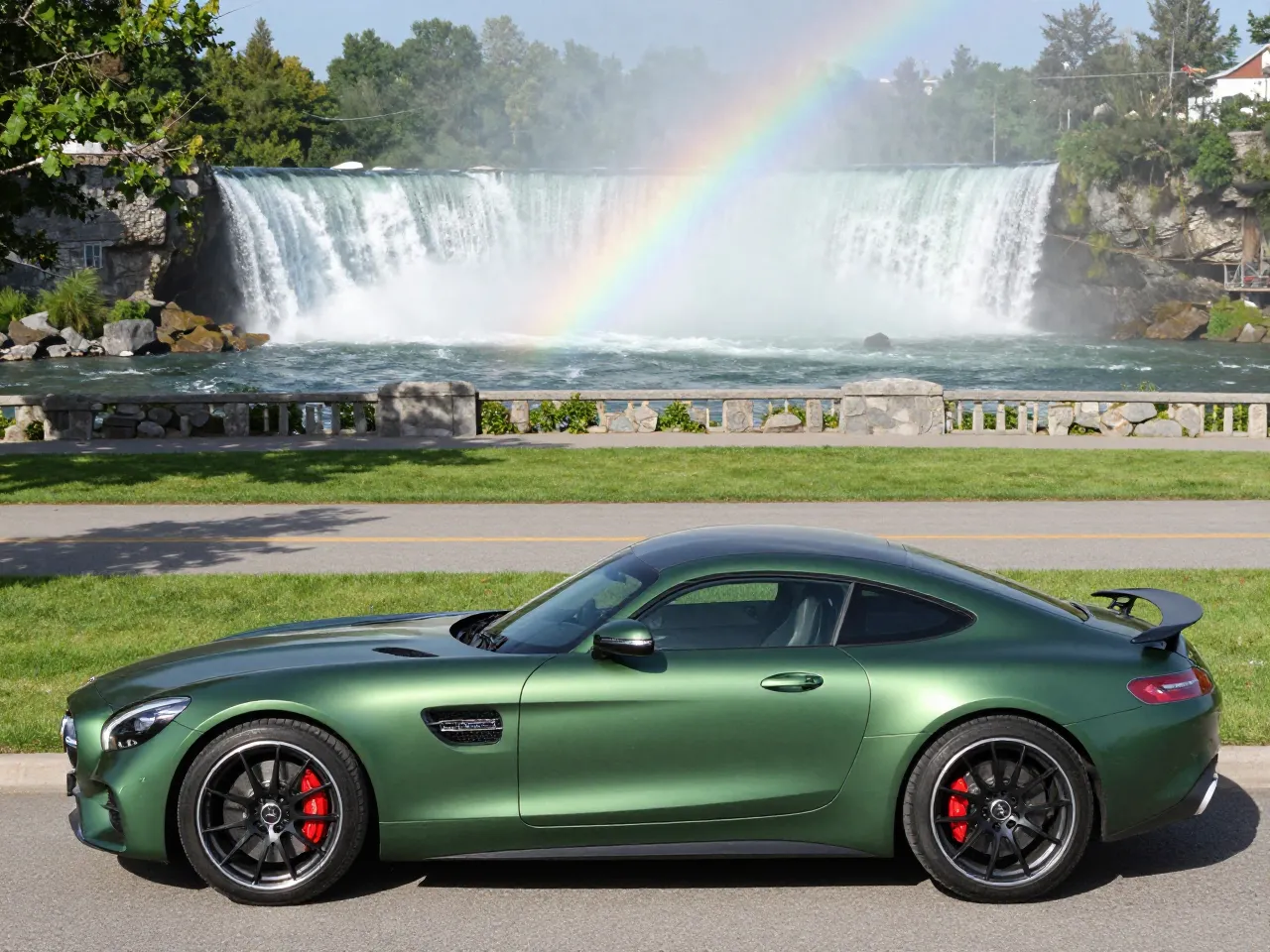Mercedes-Benz AMG GT — seitlich